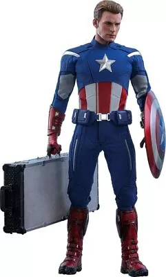 Buy Movie Masterpiece Avengers Endgame Action Figure Captain America 2012 Hot Toys • 162£