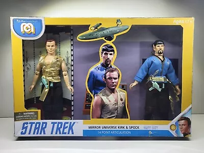 Buy 2 Mego Star Trek Mirror Universe Kirk And Spock Gift Figure Set New • 50.57£