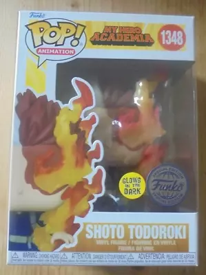 Buy Funko Pop Animation My Hero Academia #1348 Glow In The Dark Shoto Todoroki • 27£