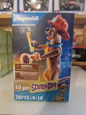 Buy Playmobil 70712 Scooby-Doo! Collectible Firefighter Figure 10 Pieces • 1.95£