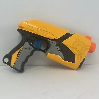 Buy Nerf Dart Tag Sharp Shot Single Blaster Toy Gun Hasbro Yellow Side Arm Pistol • 4.99£