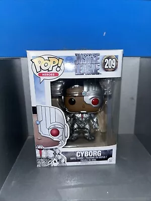 Buy Funko Pop! Heroes DC Justice League - Cyborg Vinyl Action Figure #209 • 13.83£