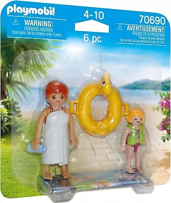 Buy Playmobil 70690 Swimming Guests Duo Pack, Multicoloured, One Size • 18.05£