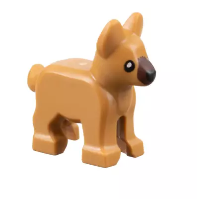 Buy LEGO Dog Animal Medium Nougat German Shepherd Puppy Minifigure NEW • 1.79£