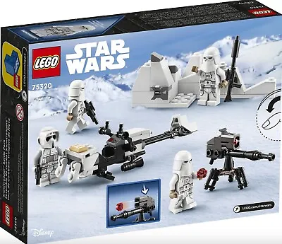Buy Lego Star Wars Snowtrooper Battle Pack Complete Set 75320 Free Tracked Delivery • 25.99£