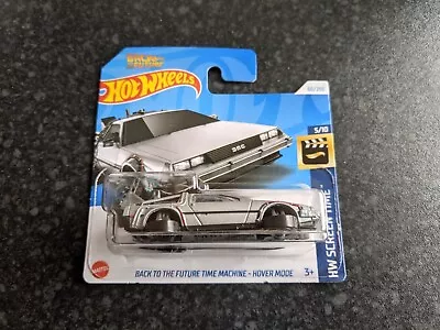 Buy Hot Wheels HTB33	2024	HW Screen Time			Back To The Future Time Machine - Hover • 14.99£