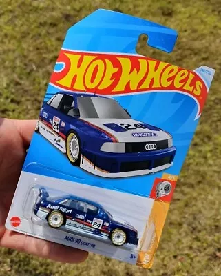 Buy Hot Wheels Audi 90 Quattro Super Treasure Hunt 2024  144/250 Long Card STH • 77.77£