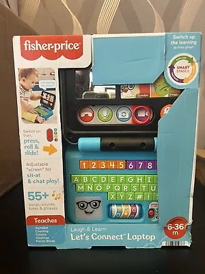 Buy Fisher-Price Laugh & Learn Let's Connect Laptop Educational Play 6 Months+ • 20£