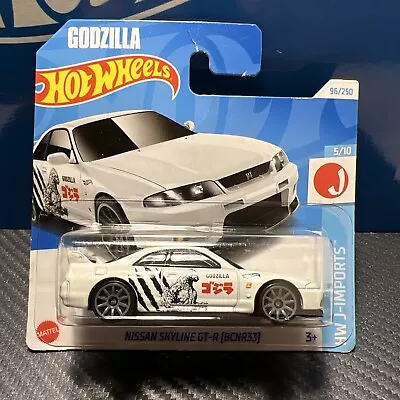 Buy Hot Wheel Nissan Skyline R33 GT-R BCNR33 Imports Godzilla 2024 Bad Card • 6.99£