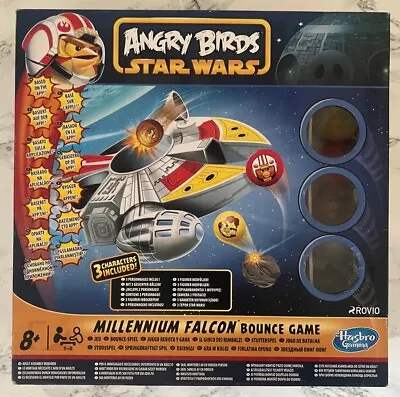 Buy HASBRO ANGRY BIRDS STAR WARS  Millennium Falcon Bounce Game  • 6.99£