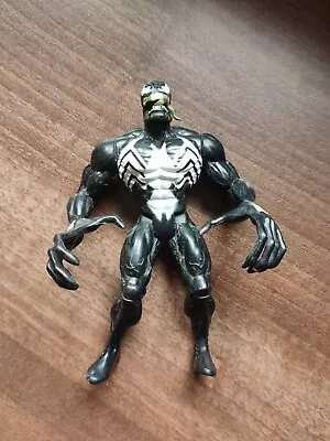 Buy 1997 Marvel Toy Biz Black VENOM Action Figure Spiderman Vintage Toy Spider-Man • 3£
