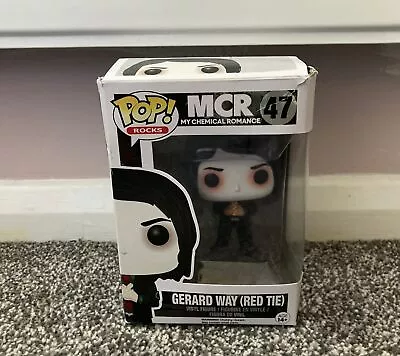 Buy Gerard Way Red Tie #47 Funko Pop Vinyl Rocks My Chemical Romance Figure • 44.99£