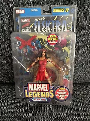 Buy 2003 Toybiz Elektra Natchios Daredevil Ninja Marvel Legends Series 4 IV Toy Biz  • 49.99£