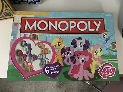 Buy COMPLETE Monopoly My Little Pony Board Game 2013 • 19.42£