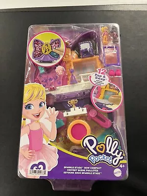 Buy Polly Pocket Sparkle Stage Bow Compact Brand New • 5.99£