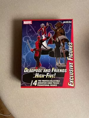 Buy SDCC 2024 Exclusive Heroclix Marvel Deadpool & Friends High Five WizKids NECA • 38.82£