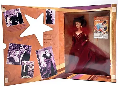 Buy 1994 Hollywood Legends Barbie Dolls: Scarlett O'Hara In Red Dress / Mattel 12815 • 80.83£