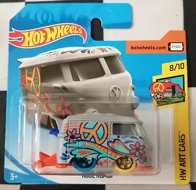 Buy 2018 Hot Wheels Kool Kombi HW Art Cars Short Card 353/365 #8/10 • 5.95£