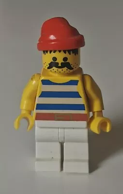 Buy LEGO Vintage ⚡ Pirates I Pi073 White Blue Stripes From 6285 6235 6257 6286  • 3.99£