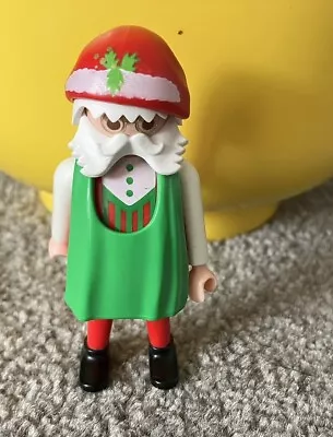 Buy Playmobil Santa In His Workshop Apron Figure Christmas • 3£