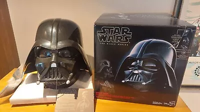Buy Star Wars Black Series Premium Darth Vader Helmet Electronic  • 145£