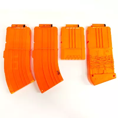 Buy NERF Dart Magazine Bundle X4 Official N-strike Clips Various Sizes And Styles • 12.99£