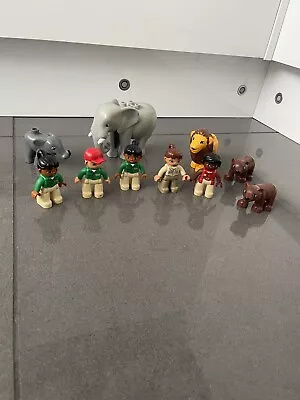 Buy Lego Duplo Zookeeper Zoo Keeper Figures And Animals See Photos • 16.99£