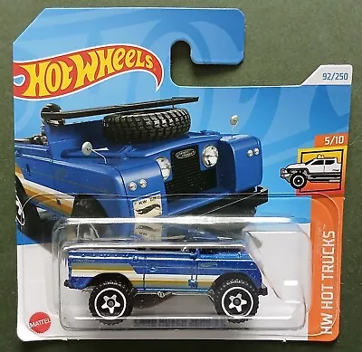 Buy Hot Wheels 2024 Land Rover Series Ii, Metallic Blue, Short Card. • 3.99£
