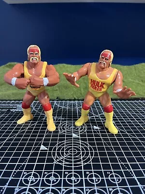 Buy WWF Hasbro Wrestling Figures Hulk Hogan X 2 Figures • 12£