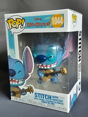 Buy Figurine Funko Pop Disney Lilo & Stitch Stich Stitch With Ukulele 1044 New • 19.30£
