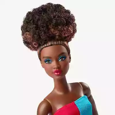 Buy Barbie Signature - Barbie Looks Doll Original Curly Black Hair • 58.93£