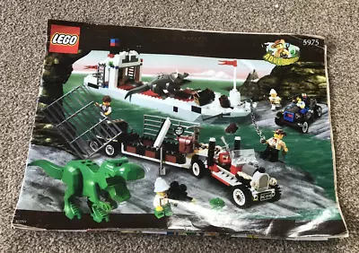 Buy LEGO Adventurers - 5975 T-Rex Transport - Complete - FREE P&P • 48£