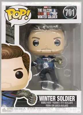 Buy Funko POP #701 Winter Soldier Marvel - Falcon And The Winter Soldier Damaged Box • 13.99£
