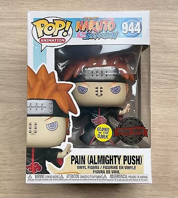 Buy Funko Pop Naruto Shippuden Pain Almighty Push GITD #944 + Free Protector • 34.99£