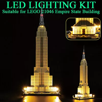 Buy LED Light Kit For LEGOs 21046 Architecture Empire State Building • 18.96£