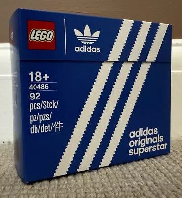 Buy LEGO Icons - 40486 Mini Adidas Originals Superstar - Brand New & Sealed • 25.99£