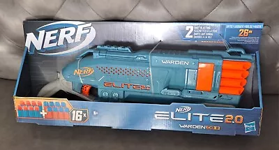 Buy Nerf Warden Elite 2.0 Pump Action Brand New Dart Blaster Like Roughcut • 11.99£