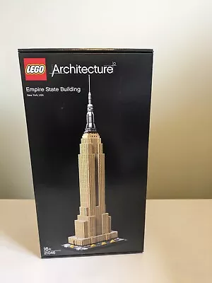 Buy LEGO 21046 Architecture Empire State Building Brand New & Sealed Set Full Size  • 139£