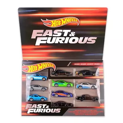 Buy NEW 2023 Hot Wheels Fast & Furious 10 Pack W/ Exclusive Nissan Skyline & • 55.19£