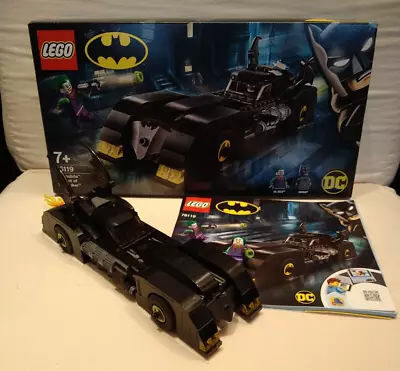 Buy LEGO Dc Comics Super Heroes: Batmobile: Pursuit Of The Joker (76119) Pre-Owned G • 24.99£