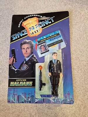 Buy Space Precinct 1994 Officer Haldane Carded Figure By Vivid , Gerry Anderson • 5£