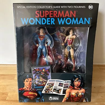 Buy Eaglemoss Special Edition Collectors Guide With Superman / Wonder Woman Figures • 14.99£