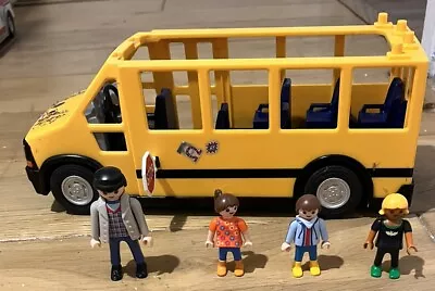 Buy Playmobil School Bus With Driver & 3 X Children • 9.99£