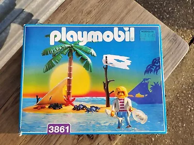 Buy Playmobil 3861 Desert Island Shipwreck Set+Castaway And Accessories Complete VGC • 22£