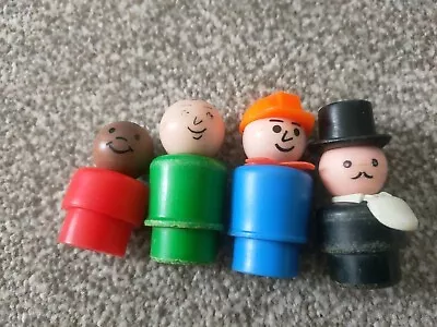 Buy Vintage Fisher Price Little People 4 Figures  • 8£