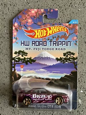 Buy Hotwheels Road Trippin Nissan Skyline R34 • 0.99£