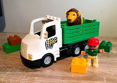 Buy Lego Duplo Zoo Truck 6172 Complete VGC Lion Keeper • 14.99£