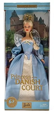 Buy 2002 DotW Princess Of The Danish Court Barbie / Dolls Of The World, Mattel 56216 • 101.06£