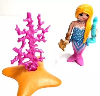 Buy Playmobil 9355 Special Plus Mermaid Part Set Missing Mirror /1 Coral Piece Vgc • 4.99£