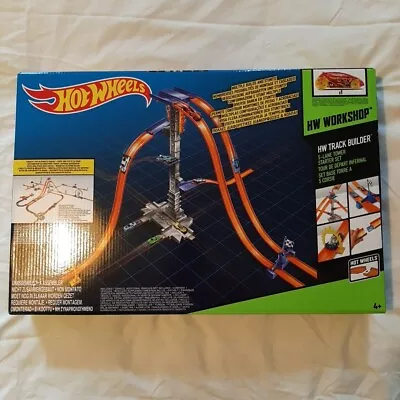 Buy Mattel 2013 Hot Wheels Workshop Car Track Builder BGX86 Collectable New Unopened • 29.97£